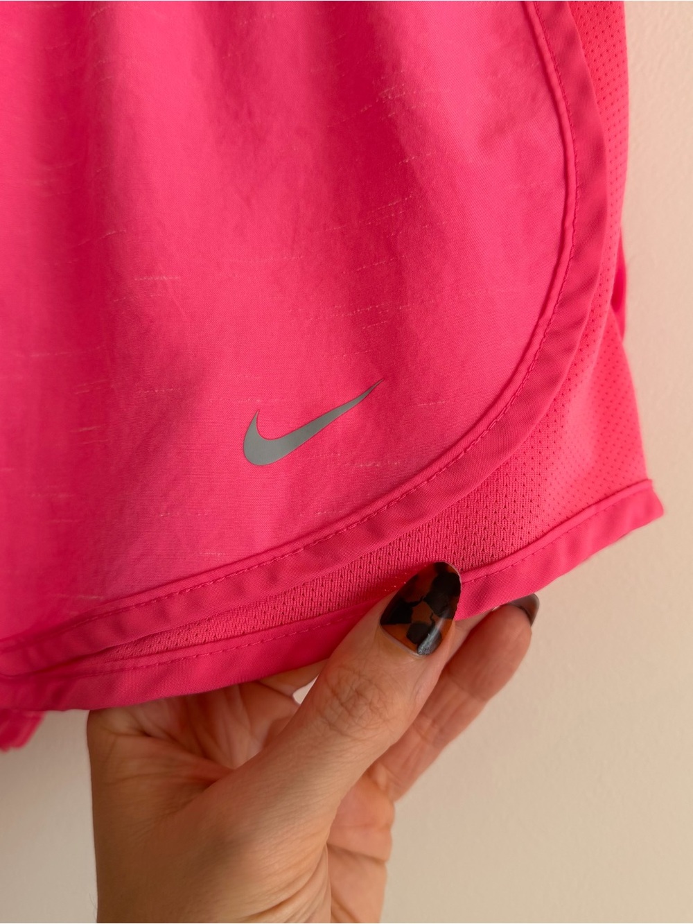 Nike Tempo Dri-FIT Running Shorts Hyper Pink Fuchsia Brief Lined Small S - Picture 2 of 9